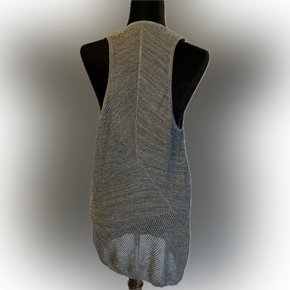 Eileen Fisher Metallic Sleeveless Wool Sweater size XL - Picture 2 of 11